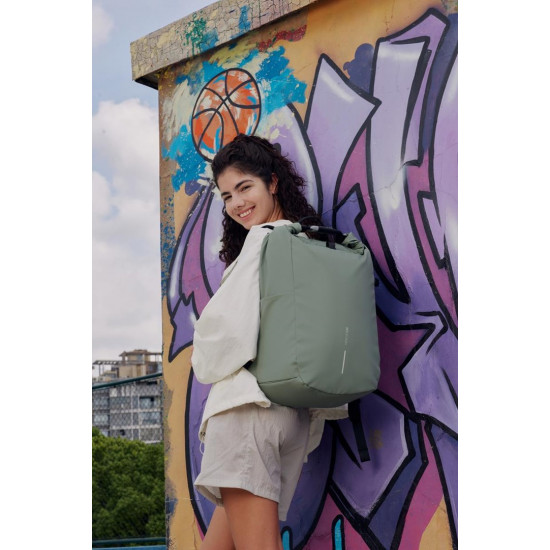 XD DESIGN BACKPACK URBAN WATER RESISTANT ICEBERG GREEN P706.2807