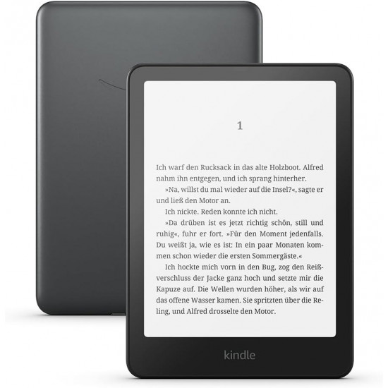 Amazon Kindle Paperwhite Signature Edition e-book reader Touchscreen 32 GB Wi-Fi Black, Metallic