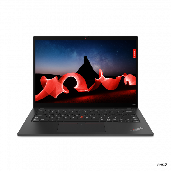 Lenovo ThinkPad T14s | Deep Black | 14  | IPS | WUXGA | 1920 x 1200 pixels | Anti-glare | AMD Ryzen 5 | 7540U | 16 GB | Soldered LPDDR5x | Solid-state drive capacity 512 GB | AMD Radeon 740M Graphics | Windows 11 Pro | 802.11ax | Bluetooth version 5.3 | LTE Upgradable | Keyboard language English | Keyboard backlit | Warranty 36 month(s) | Battery warranty 12 month(s)