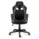 Huzaro FORCE 2.5 GREY MESH Gaming armchair Mesh seat Black, Grey