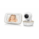 Motorola VM855 CONNECT 5.0” Portable Wi-Fi Video Baby Monitorwith Flexible Crib Mount, White/Gold Motorola | L | 5 TFT color display with 480 x 272 resolution; Lullabies; Two-way talk; Room temperature monitoring; Infrared night vision; LED sound level i