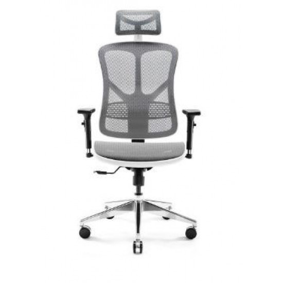 Diablo V-BASIC gaming chair white and grey