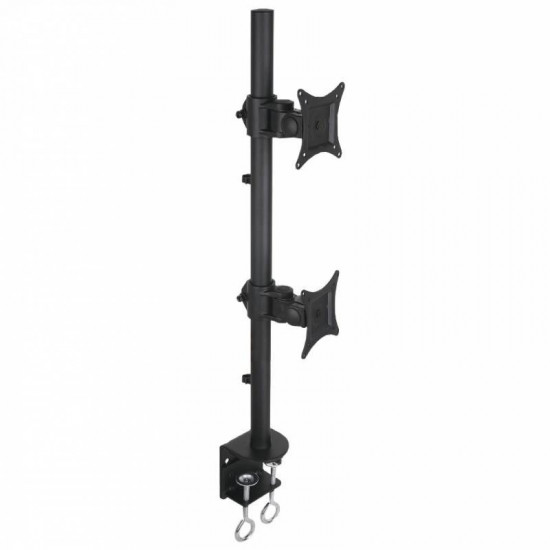 Techly ICA-LCD-350-D monitor mount / stand 68.6 cm (27) Desk Black