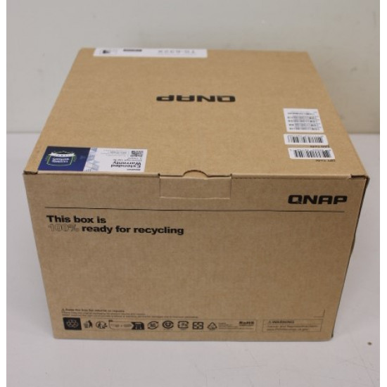 SALE OUT. | QNAP | Cost-effective 6-bay 10GbE NAS | TS-632X-4G | Alpine | AL524 | Processor frequency 2 GHz | 4 GB | DDR4 SODIMM | 120W adapter (12VDC), 100-240VAC | UNPACKED, NOT USED