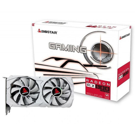 Graphics Card|BIOSTAR|AMD Radeon RX 580|8 GB|GDDR5|256 bit|PCIE 3.0 16x|Dual Slot Fansink|1xHDMI|2xDisplayPort|VA5825RQ82