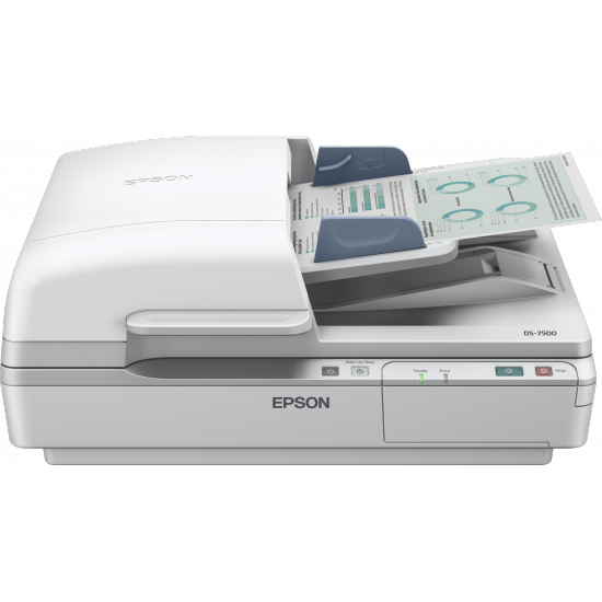 Epson | WorkForce | DS-6500 | Flatbed and ADF | Business Scanner