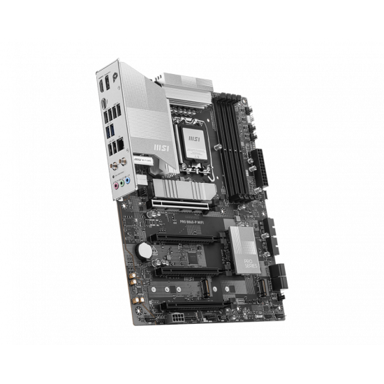 MSI PRO B860-P WIFI | Processor family Intel | Processor socket LGA1851 | DDR5 | Supported hard disk drive interfaces SATA, M.2 | Number of SATA connectors 4