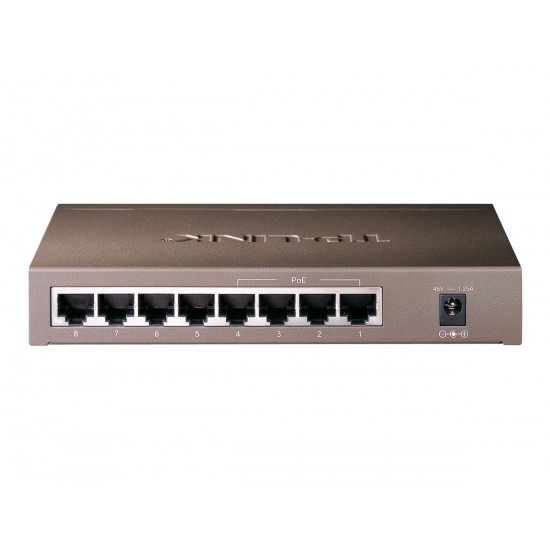 TP-LINK | Switch | TL-SF1008P | Unmanaged | Desktop | 10/100 Mbps (RJ-45) ports quantity 8 | Power over Ethernet (PoE) ports quantity 4 | Power supply type External | 36 month(s)