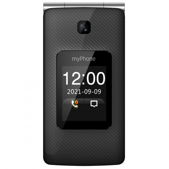 myPhone Tango | LTE | Black | 2.4 + 1.77  | TN | 64 MB | 128 MB | Dual SIM | Nano SIM | Bluetooth | 5.1 | USB version Type-C | Built-in camera | Main camera resolution 2.0 MP | 1400 mAh