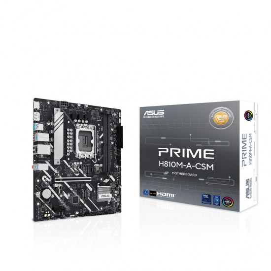 ASUS PRIME H810M-A-CSM Intel H810 LGA 1851 (Socket V1) micro ATX