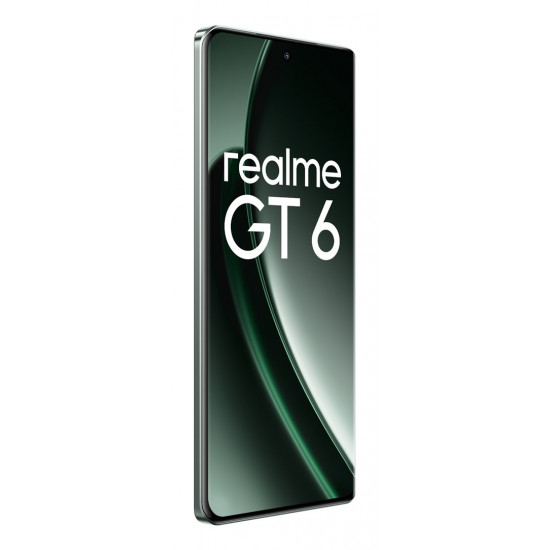 realme GT 6 17.2 cm (6.78) Dual SIM Android 14 5G USB Type-C 12 GB 256 GB 5500 mAh Green