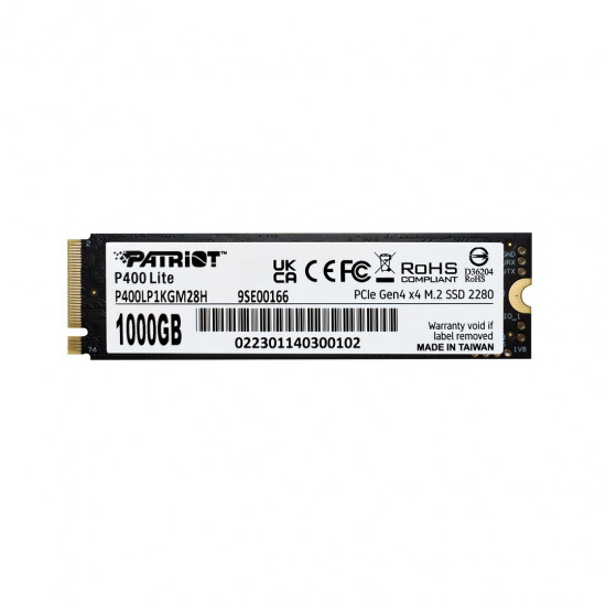 Patriot Memory P400 Lite 1 TB M.2 PCI Express 4.0 NVMe