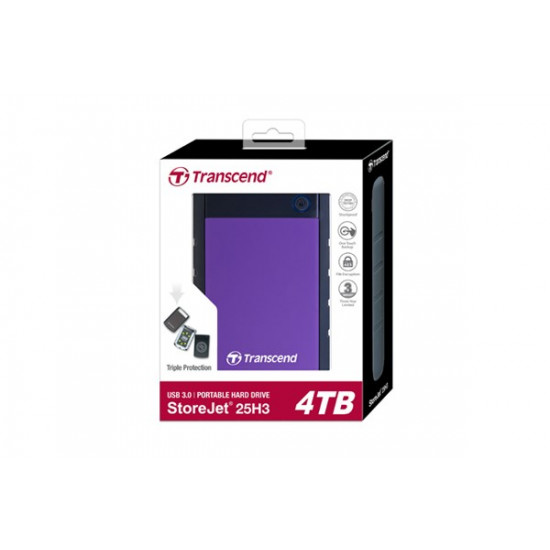 Transcend StoreJet 25H3P - 4TB - USB 3