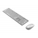 KEYBOARD +MOUSE WRL OPT. W5000/WHITE 90XB0430-BKM3A0 ASUS