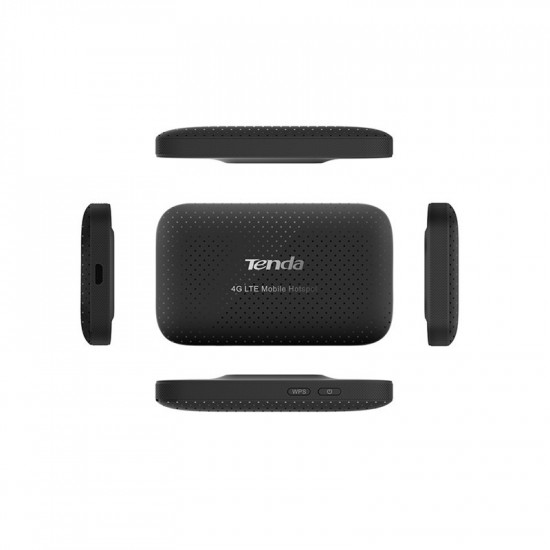 Tenda 4G185 wireless router Single-band (2.4 GHz) 4G Black