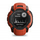 Garmin Instinct 2X Solar 2.79 cm (1.1) MIP 50 mm Digital 176 x 176 pixels Touchscreen Red GPS (satellite)