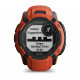 Garmin Instinct 2X Solar 2.79 cm (1.1) MIP 50 mm Digital 176 x 176 pixels Touchscreen Red GPS (satellite)