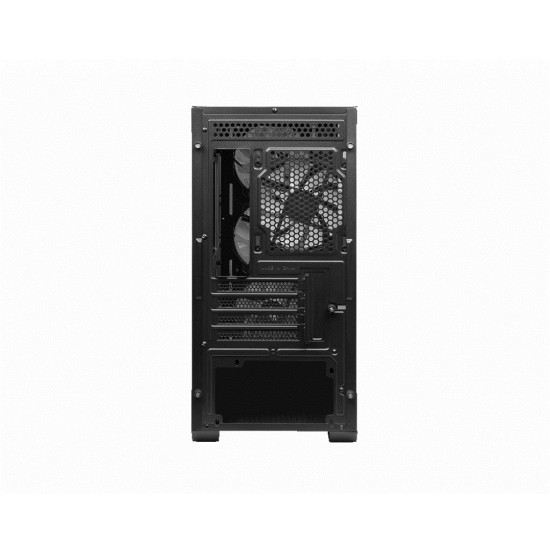 MSI MAG FORGE M100R computer case Midi Tower Black, Transparent