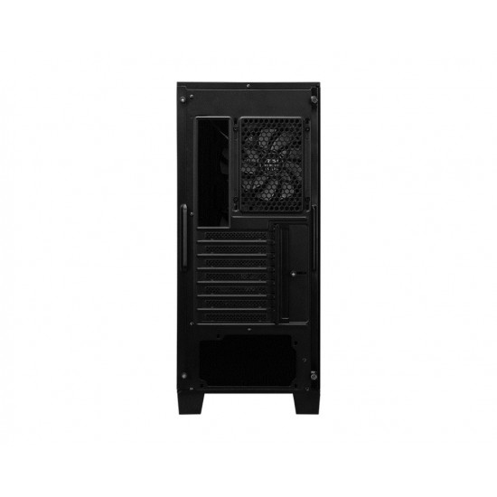 MSI MAG FORGE 120A AIRFLOW computer case Midi Tower Black, Transparent