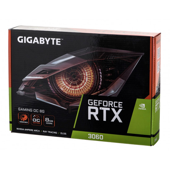 Gigabyte GAMING GeForce RTX 3060 OC 8G (rev. 2.0) NVIDIA 8 GB GDDR6