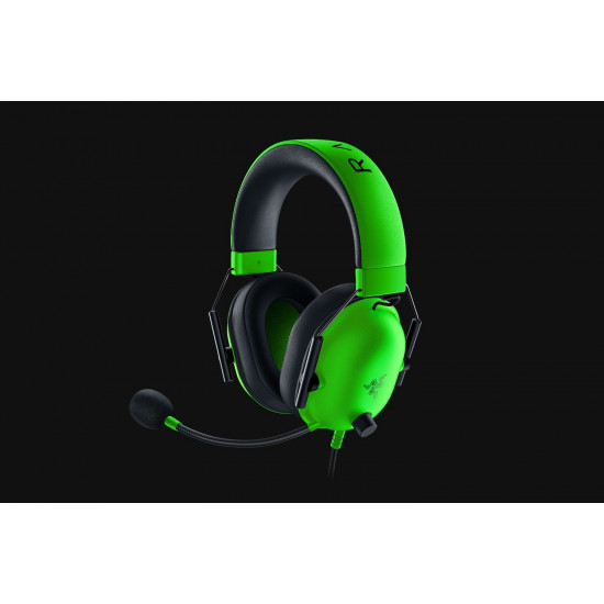 Razer BlackShark V2 X Headset Wired Head-band Gaming Green, Black