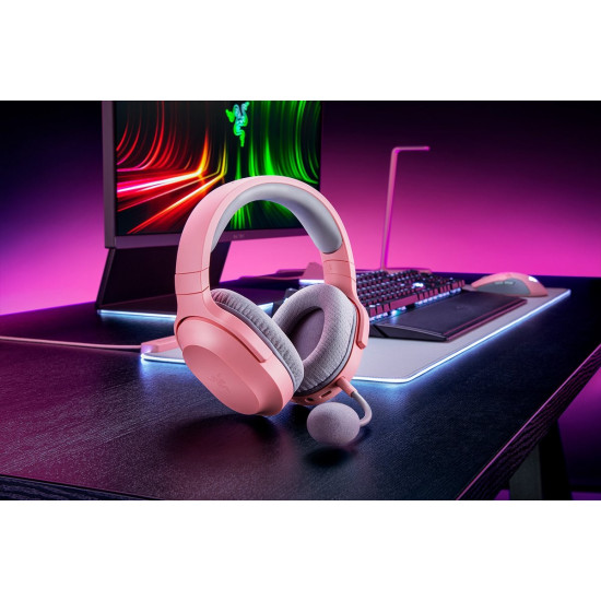 Razer Barracuda X Headphones Wired & Wireless Head-band Gaming USB Type-C Pink