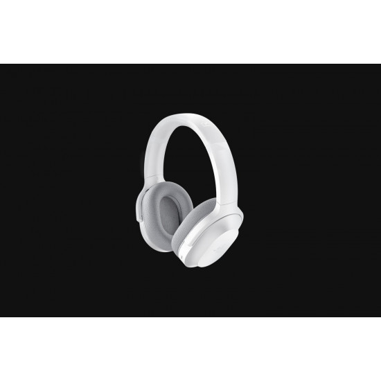 Razer RZ04-03790200-R3M1 headphones/headset Wireless Head-band Gaming USB Type-C Bluetooth Grey, White