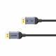 UNITEK C1628GY01-1M DisplayPort cable Black, Grey