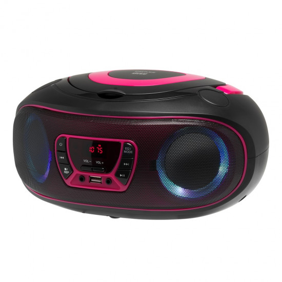 Denver TCL-212BT PINK Portable CD player Black, Pink