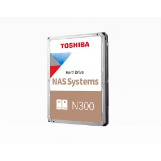 Toshiba N300 NAS internal hard drive 6 TB 7200 RPM 256 MB 3.5 Serial ATA III