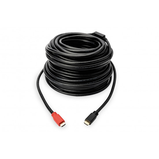 HDMI 1.4 High Speed Ethernet 4K30Hz UHD HDMI A/HDMI A M/M 15m Amplifier Connection Cable