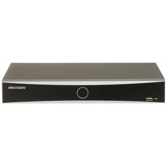 Hikvision NVR DS-7608NXI-K1/Alarm4+1, AcuSense, 8 channels, 1 HDD up to 10TB, VGA and HDMI exits, In 80 Mbps/Out 80 Mbps Hikvision