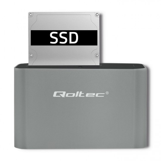 Qoltec HDD/SSD Docking Station | 2.5/3.5 SATA | USB 3.0