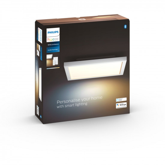 Philips Hue White Ambiance Aurelle Panelleuchte 30x30 Weiß inkl DS