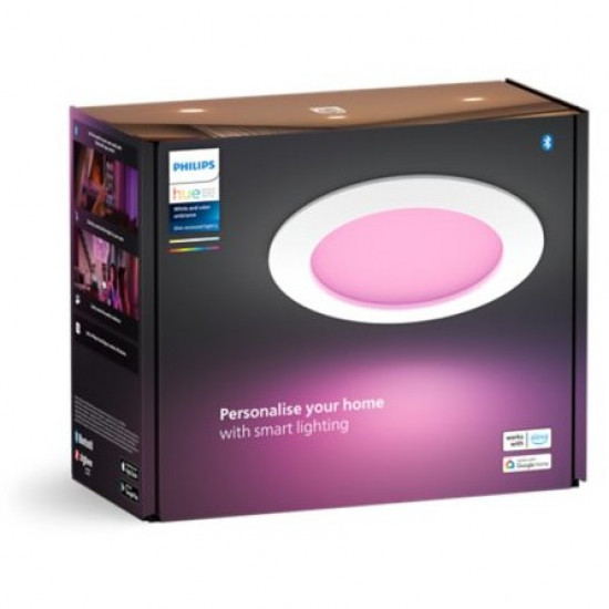 Philips Hue White & Color Ambiance Slim Recessed 170mm Weiß