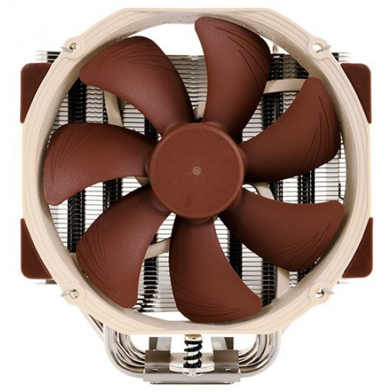 Noctua NH-U14S computer cooling component Processor Cooler 12 cm Brown, Stainless steel