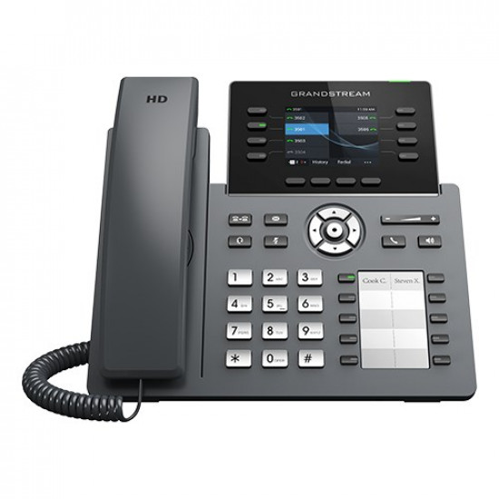 Grandstream Networks GRP2634 IP phone Black 8 lines TFT Wi-Fi