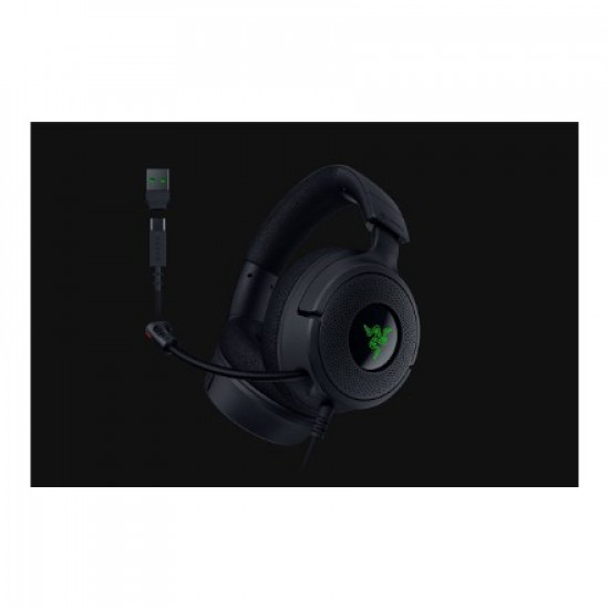 Razer Kraken V4 X Headset Wired Head-band Gaming USB Type-C / USB Type-A Black