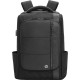 HP Executive 16 Backpack, Water Resistant, Expandable, Cable Pass-through USB-C port – Black, Grey