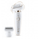 Braun | Epilator | Silk-epil 9 Flex SES9002 | Operating time (max) 40 min | Bulb lifetime (flashes) Not applicable | Number of power levels 2 | Wet & Dry | White/Gold