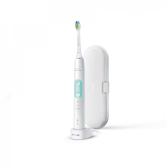 Philips | Electric Toothbrush | HX6857/28 Sonicare ProtectiveClean 5100 | Rechargeable | For adults | Number of brush heads included 1 | Number of teeth brushing modes 3 | Sonic technology | White