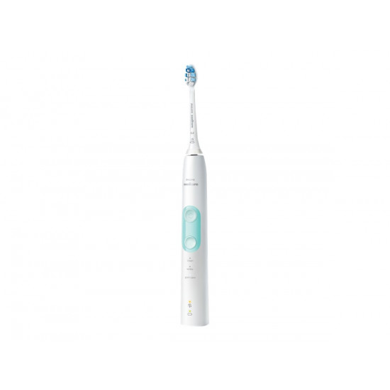 Philips | Electric Toothbrush | HX6857/28 Sonicare ProtectiveClean 5100 | Rechargeable | For adults | Number of brush heads included 1 | Number of teeth brushing modes 3 | Sonic technology | White