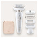 Braun Epilator | Silk-épil 9 Flex SES9006 | Number of power levels 2 | Wet & Dry | White