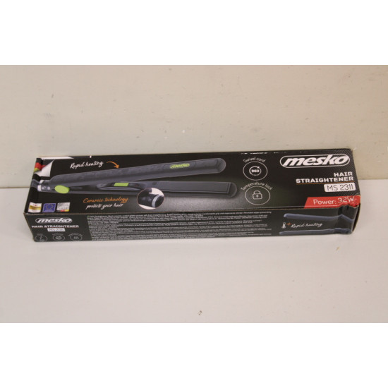 SALE OUT.  | Mesko Hair Straightener | MS 2311 | Warranty 24 month(s) | Ceramic heating system | 35 W | Black | DAMAGED PACKAGING