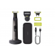 Philips | Hair trimmer, Face and Body | QP6652/61 OneBlade Pro 360 | Cordless | Wet & Dry | Number of length steps 20 | Grey/Black