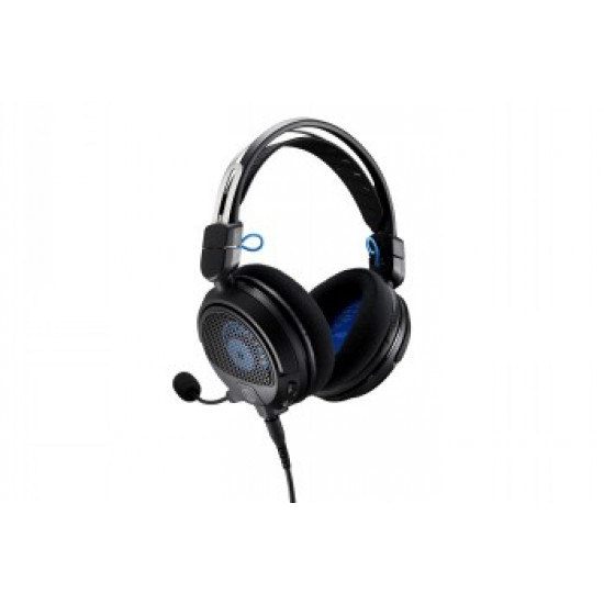 AUDIO-TECHNICA HIGH-FIDELITY OPEN-BACK GAMING HEADSET ATH-GDL3BK, BLACK