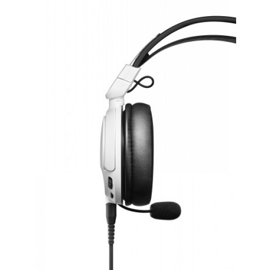 AUDIO-TECHNICA HIGH-FIDELITY CLOSED-BACK GAMING HEADSET ATH-GL3WH, WHITE