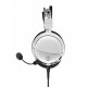 AUDIO-TECHNICA HIGH-FIDELITY CLOSED-BACK GAMING HEADSET ATH-GL3WH, WHITE