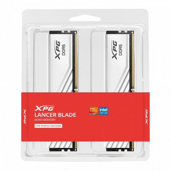 Memory XPG Lancer Blade DDR5 6000 32GB 2x16 CL48 white