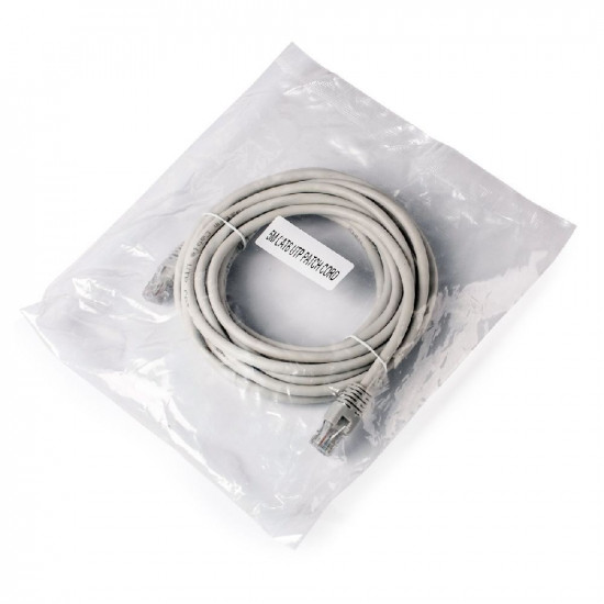 Gembird PP6U-5M networking cable Grey Cat6 U/UTP (UTP)